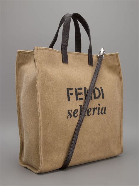 fendi selleria shopping tote|fendi handbags new collection.